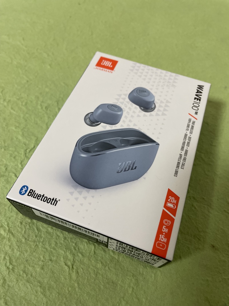 JBL のワイヤレスイヤホン JBL WAVE100 TWSの使い方 JBL のワイヤレスイヤホン JBL WAVE100 TWSの使い方
