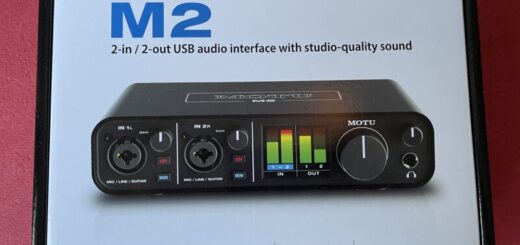 MOTU M2のパッケージ画像