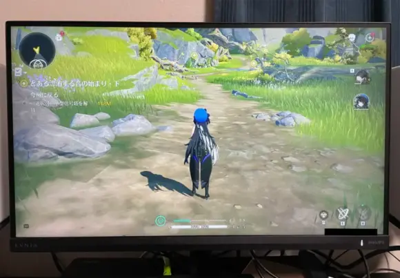 EVNIAで鳴潮をプレイした際のスクリーンショット